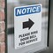 Signmission Please Ring Door Bell Sign With Symbol, 10 in W x Rectangle, Vinyl Decal OS-2PACK-NS-D-1014-V-17583 - alternate 2